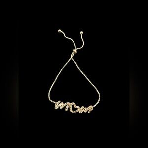 💘18k Rose Gold Plated “MOM” Bracelet